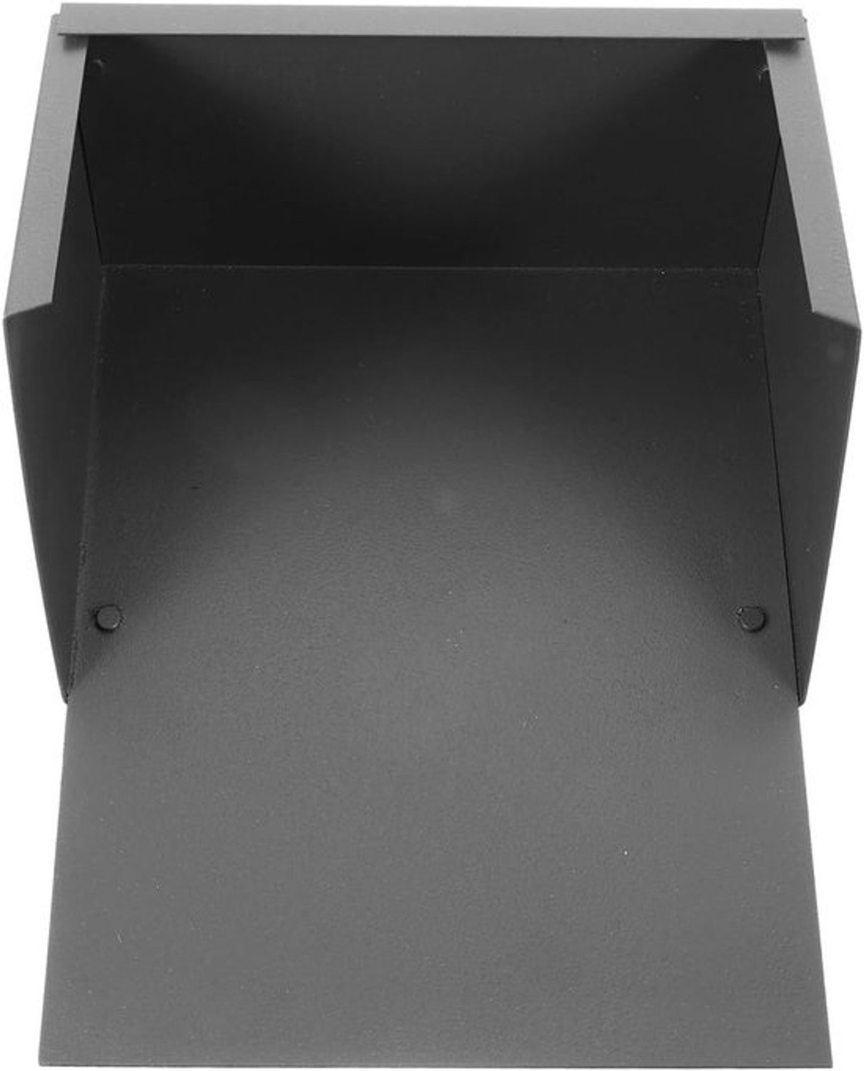 Regenpijp Omleider - Goot Verlenger - Waterafvoer Optimaliseren - Mandvormig Ontwerp - 22.5x17.5cm - Donkergrijs