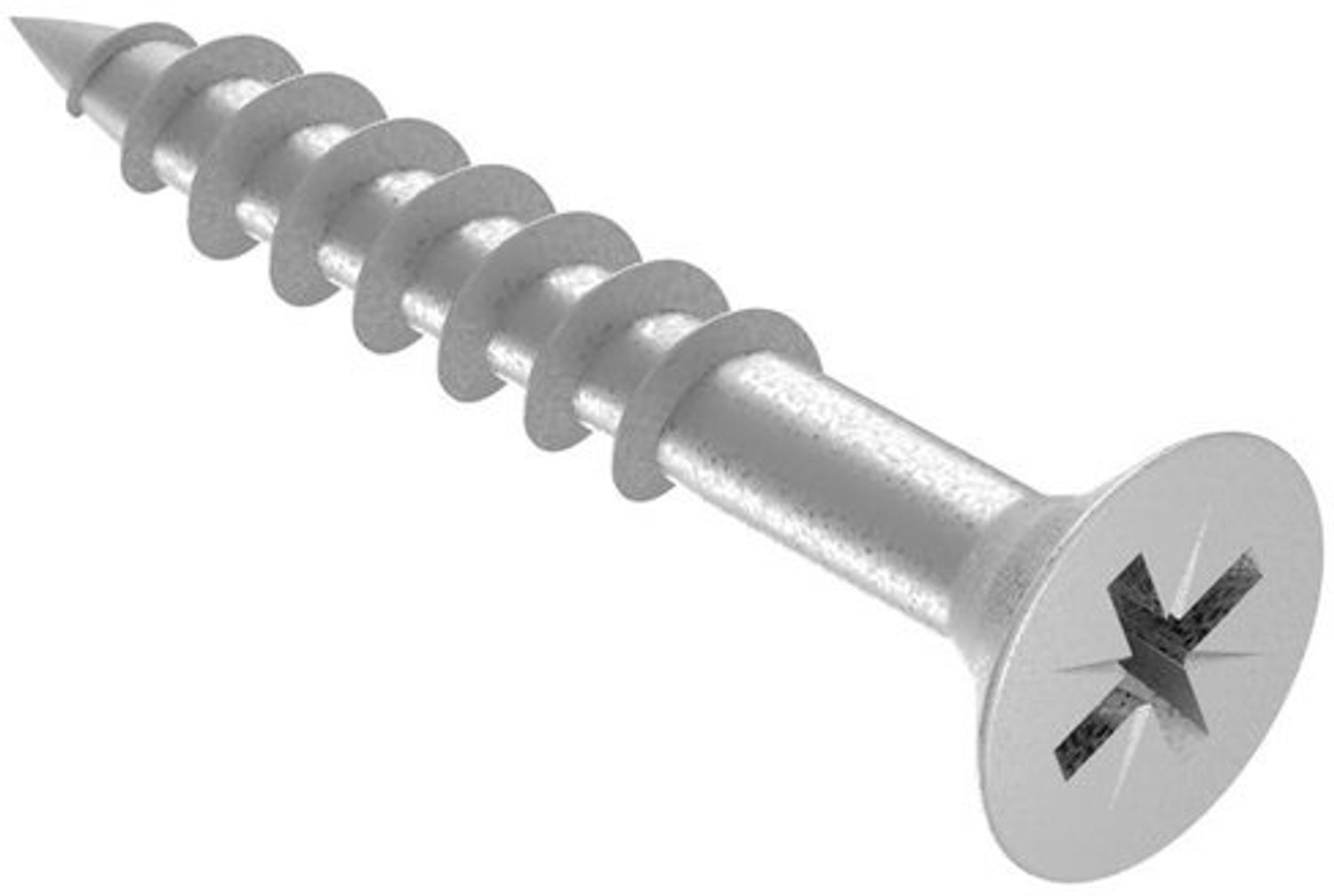 SECCARO Spaanplaatschroef 5 x 35 mm, roestvrij staal V2A VA A2, houtschroef met gedeeltelijke schroefdraad, kruiskop/PZ, 200 stuks