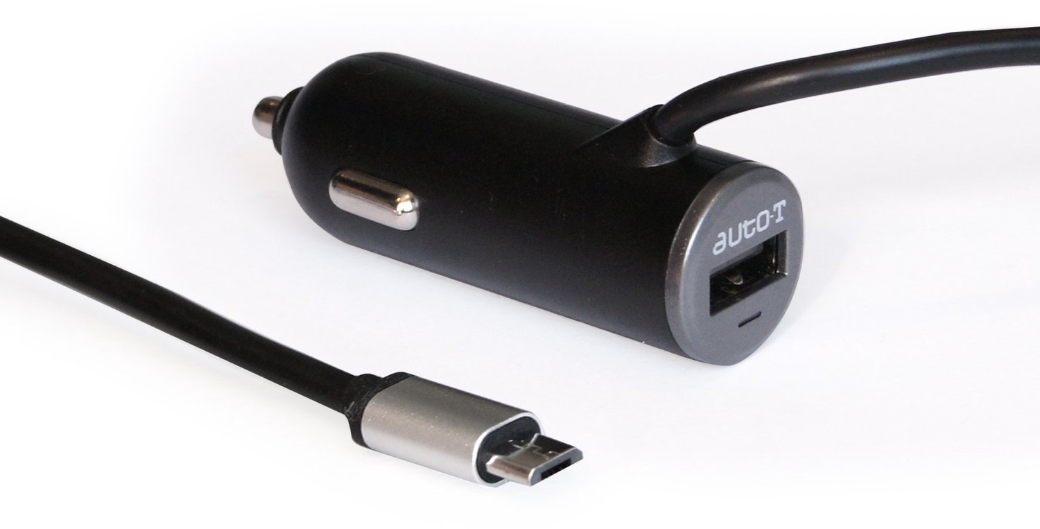 Auto socket 12 V/24 V - Micro USB en USB connector - ideaal voor onderweg - Vemera