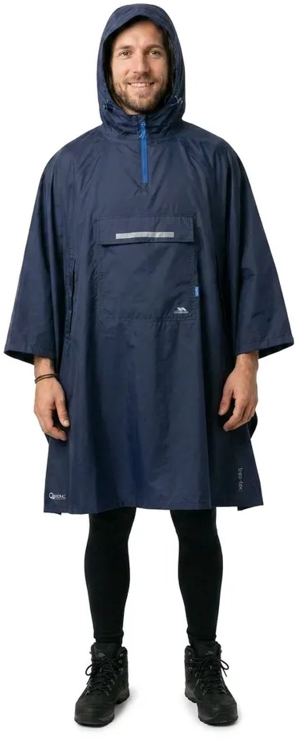 Trespass Qikpac Poncho Blauw L