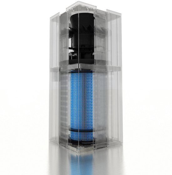 Luchtreiniger Zwart - HEPA 14 Filter Met UV-C Licht - 750 m³/h Vermogen - 120 m² Oppervlakte - Met App Bediening - Voor Thuis En Kantoor