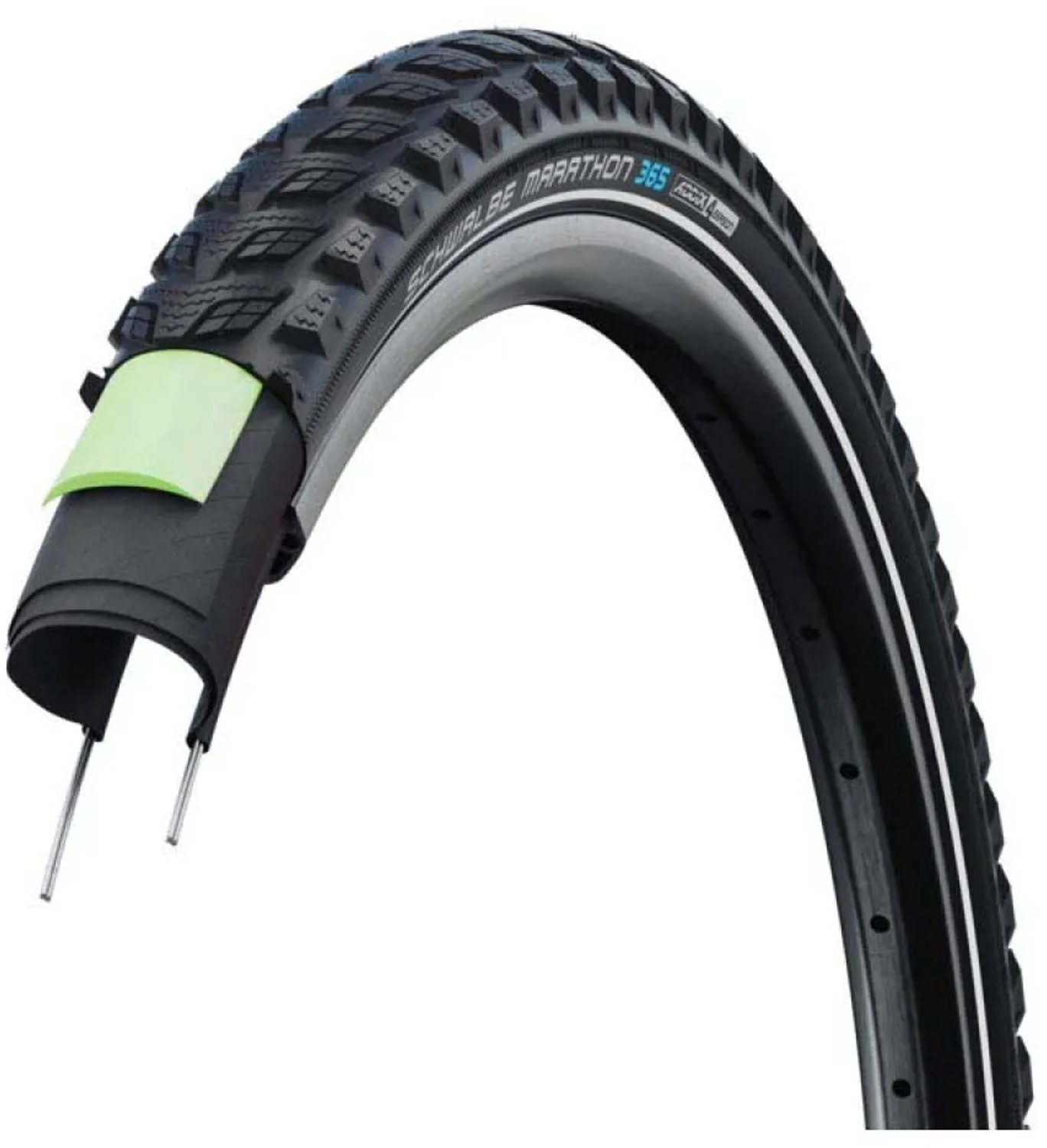 Schwalbe Marathon 365 28´´ X 2.15 Stevige Urbanband Zilver 28´´ x 2.15
