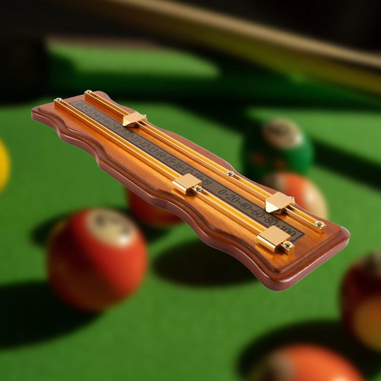 Biljart scorebord - handmatig - voor pool- en snooker - eenvoudig scoreregistratie - Vemera — afbeelding 4