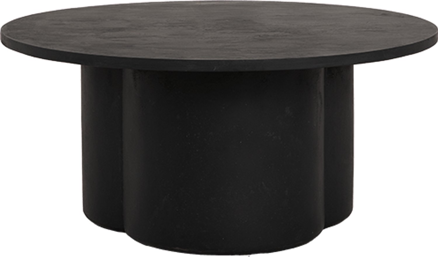 Tower Living Palazzo salontafel - ø82,5 cm - zwart