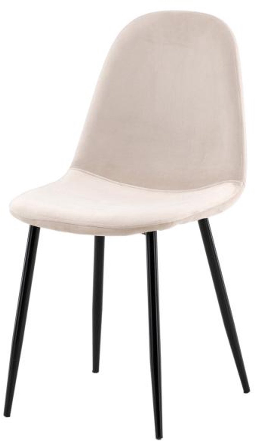 Svea Selo eetkamerstoel - velvet - beige
