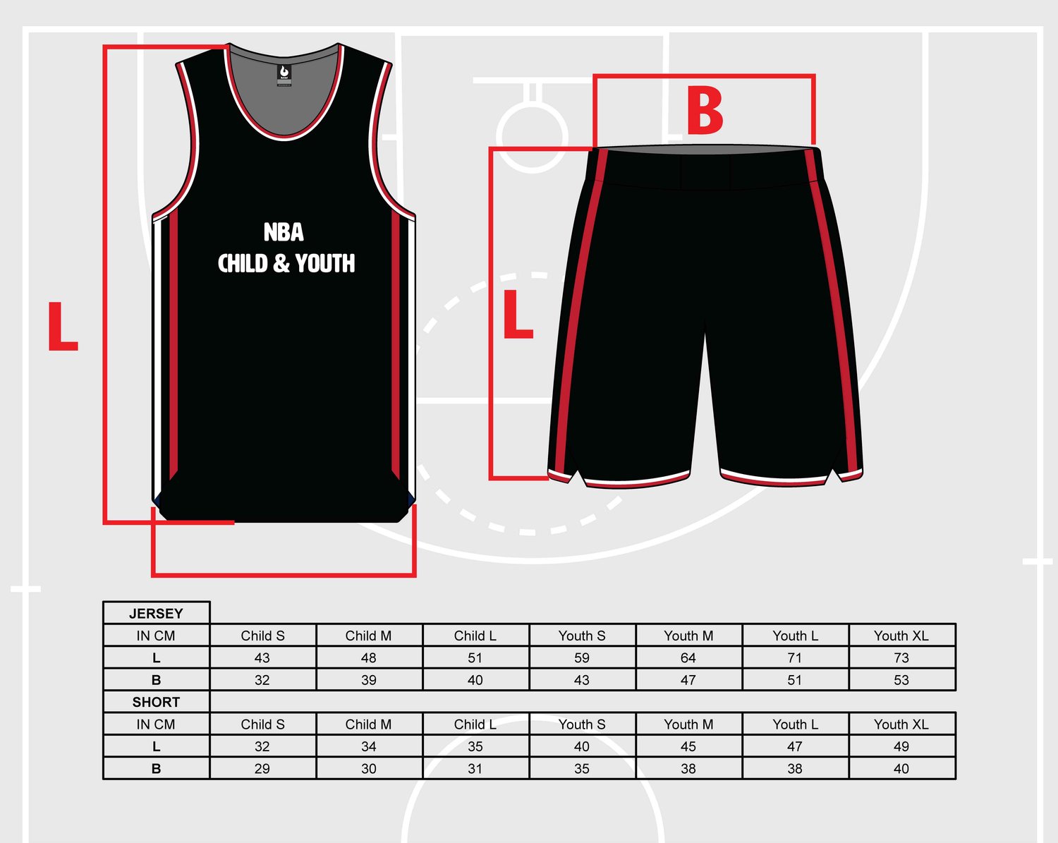 NBA Memphis Grizzlies Jeugd Tenue Maat: Youth XL 20