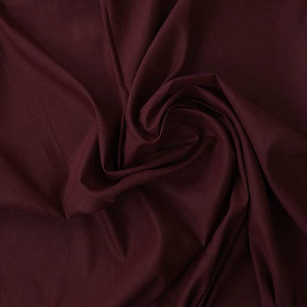KILOtela - Linnen stof, katoen, voor decoratie en kleding, 50 cm lengte x 150 cm breedte | granaat 0,50 meter