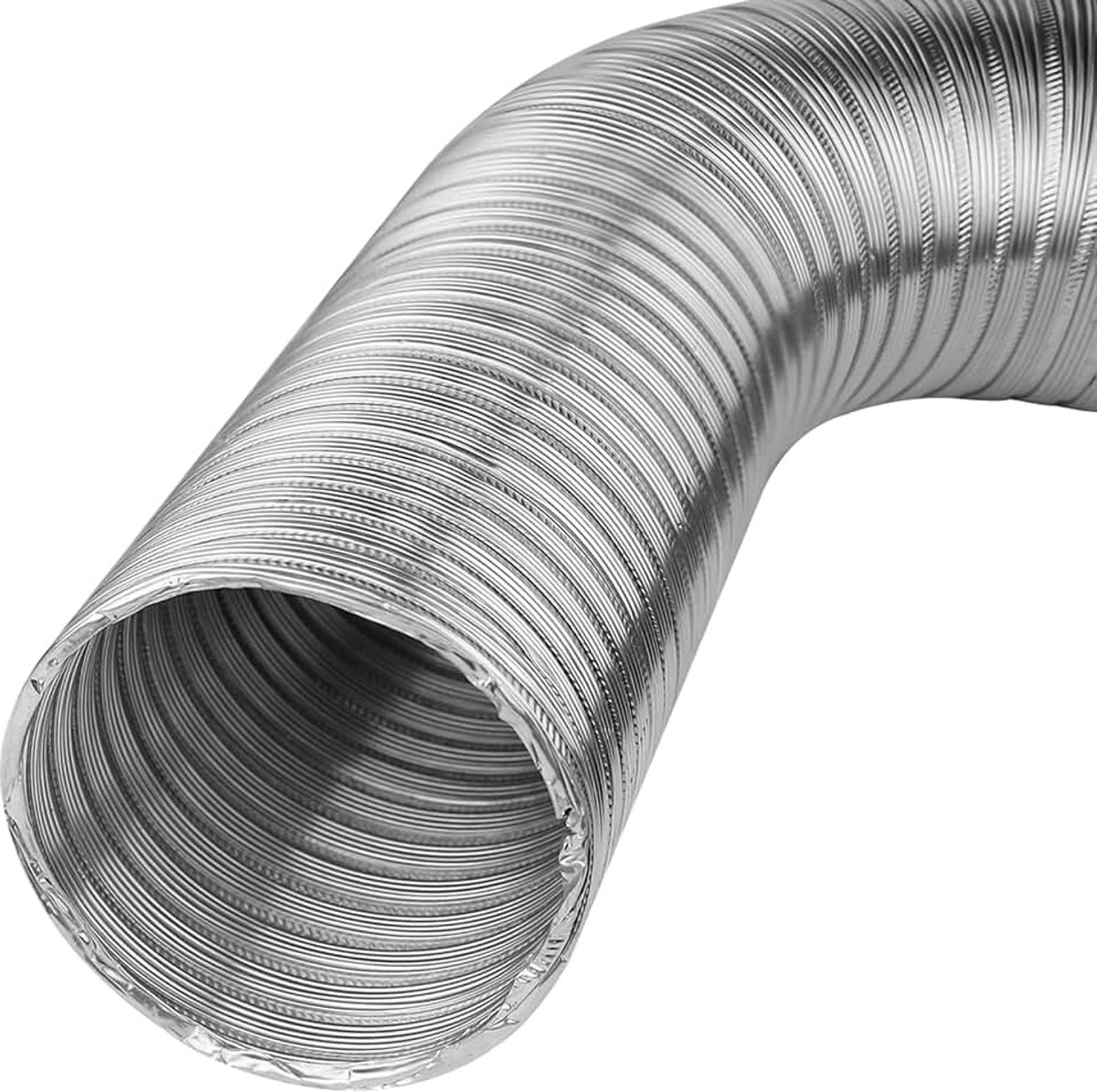 Slang, 1,5 m, aluminium slang, flexibele slang, Ø 100 mm
