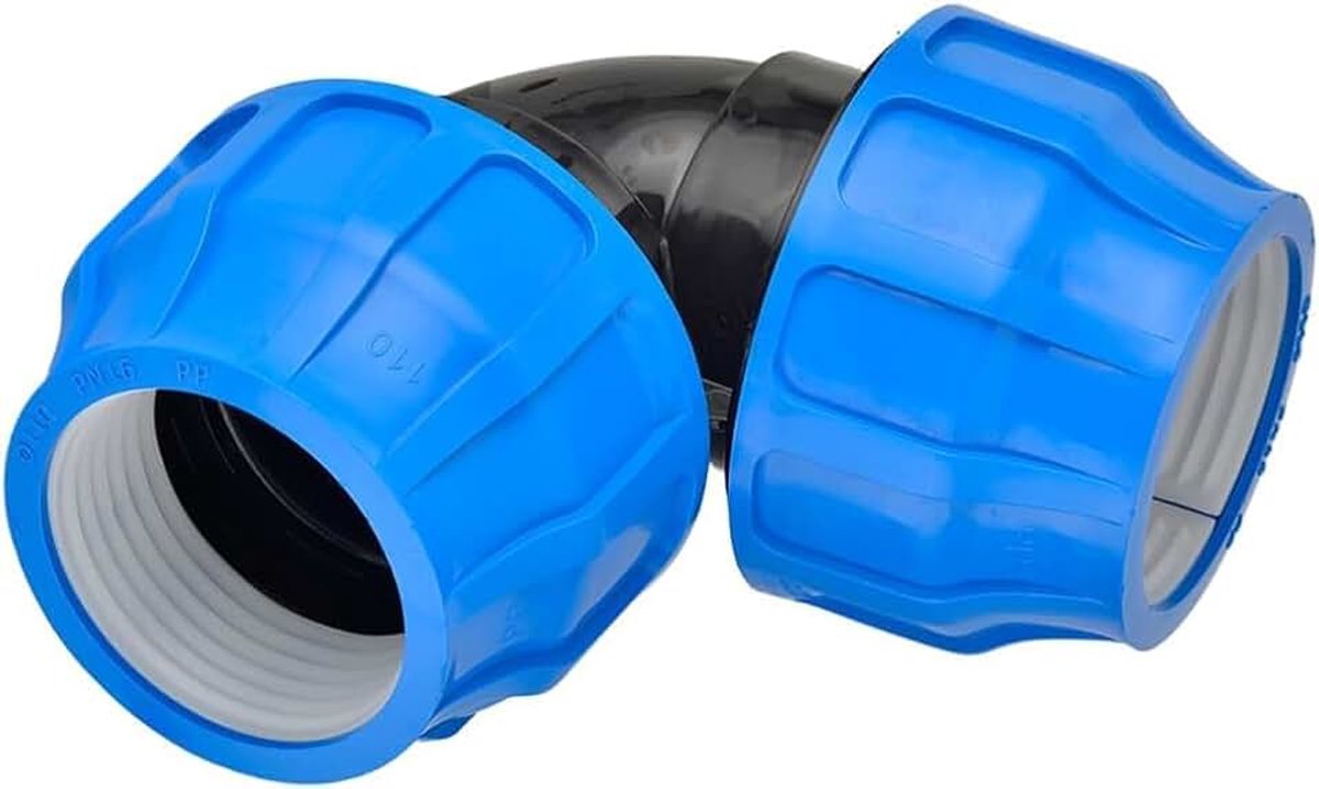 Irrigatiebuizen, hogedruk-polyethyleen, veilige verbindingen voor tuin, moestuin en landbouw (1 stuk, 40 mm)