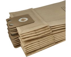 vhbw 30 stuks stofzakken, compatibel met Nilfisk-Alto VP 300 HEPA, VP 300 / VP300, VP300 HEPA, VP 300 stofzuigers – 45,3 cm x 22,7 cm, bruin