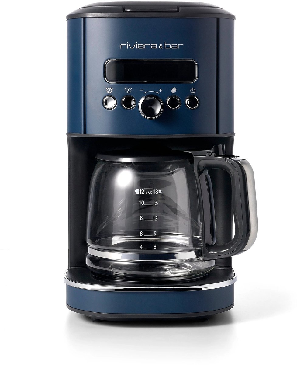 Programmeerbaar filterkoffiezetapparaat - 1,8 L - Blauw