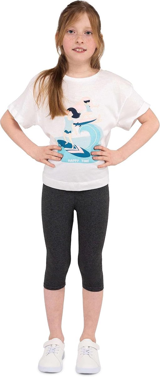 Leggings Zacht & Comfortabel Broekje voor Peuters Casual Sportief Elegant Afgekropte Stijl Basis Tonia