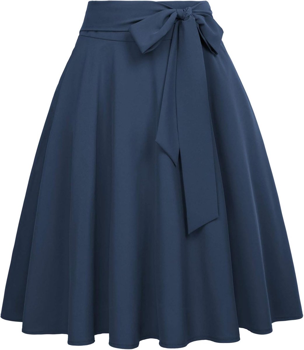 Poque GF560 Swingrok, jaren 50, geplooid, met zakken, voor een theekransje, cocktailavond