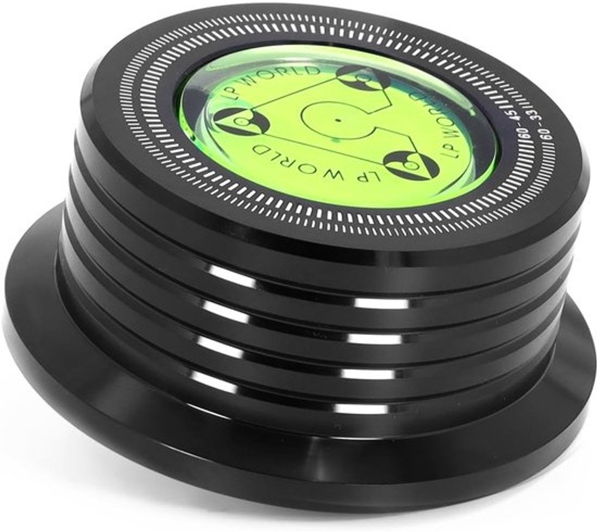 Platenspeler Stabilisator met Waterpas voor Vinyl LP Draaitafels