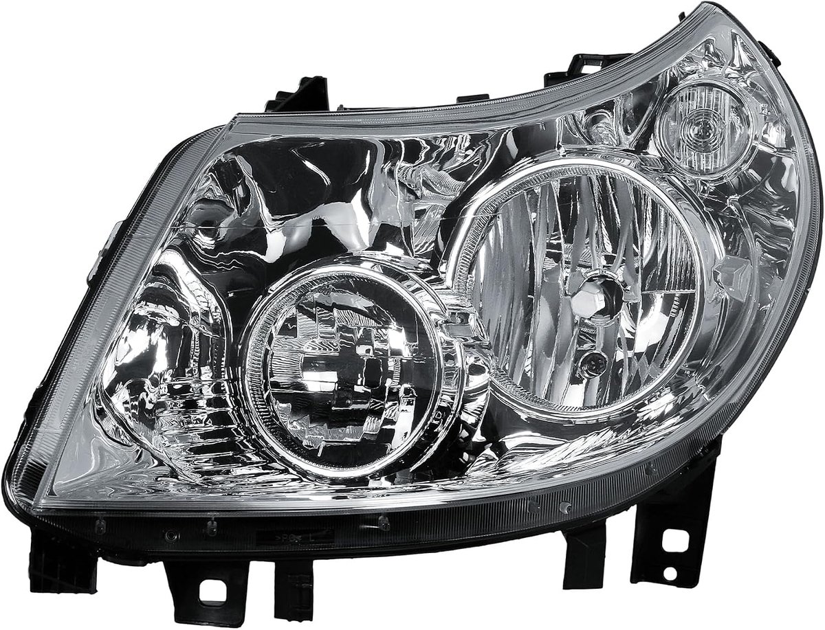 Koplamp Links (Bestuurderszijde), Voorkoplamp met Motor, voor Fiat Ducato, Citroën Jumper, Peugeot Boxer 2011-2014