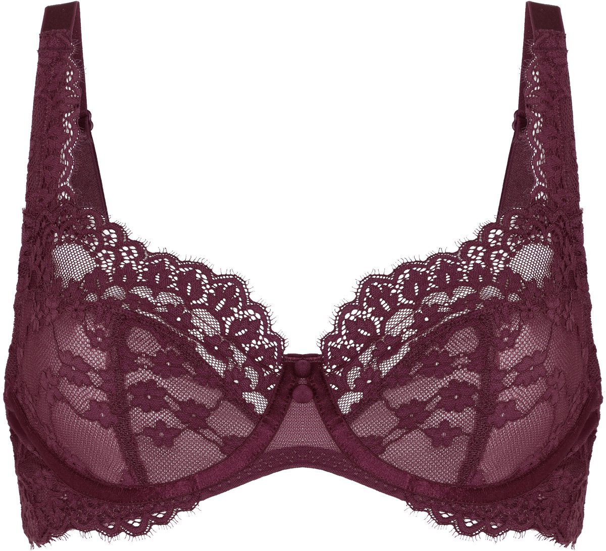 Hunkemöller Niet-voorgevormde beugel bh Daisy Paars