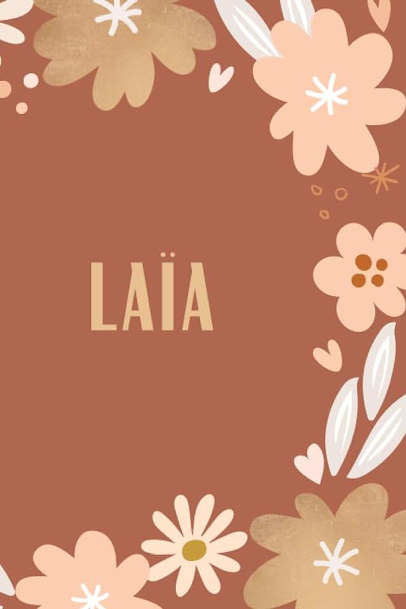 Notes unique et personnalisable comme un Cadeau d'anniversaire pour le prénom Laïa