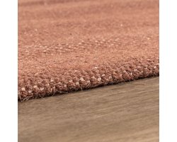 NATURL. Wollen vloerkleed - Reno Bruin - 200x290cm