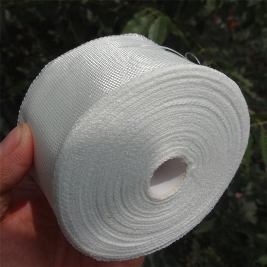 5 cm breed, glasvezel, effen weefsel, reparatiestof, 21 meter — afbeelding 4