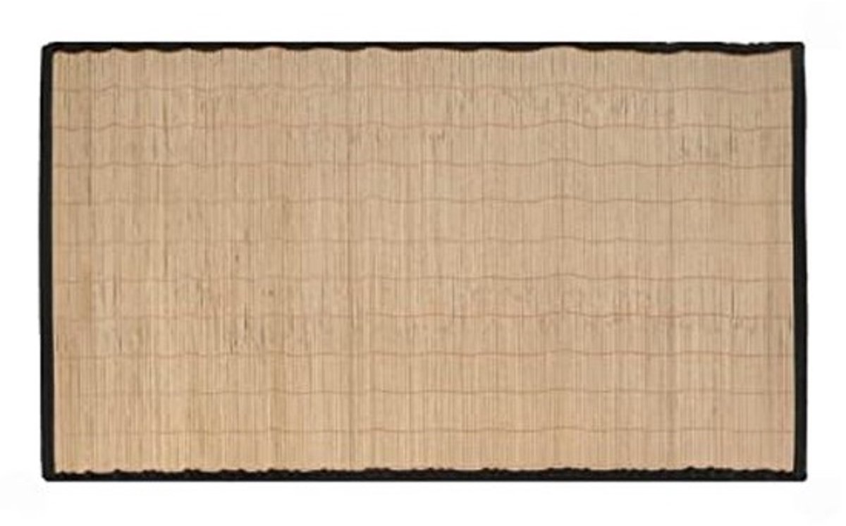 Antislip Bamboemat 60 x 90 cm voor Badkamer, Keuken en Hal