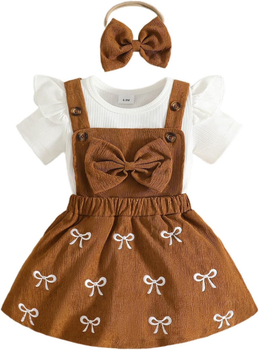 2-delig Babykleding top + rok