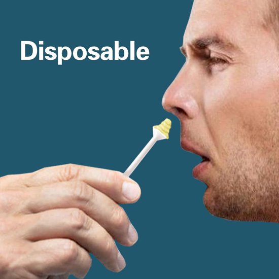 20 stuks neuswax-applicatoren, dubbelzijdige neuswaxstaafjes, staafjes voor neuswas, voor het reinigen van de neusgaten en voor het verwijderen van de neus — afbeelding 4