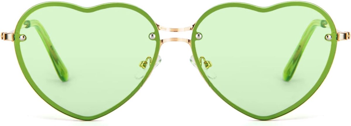 Zonnebril dames mode Rimless zonnebril UV400 partybril