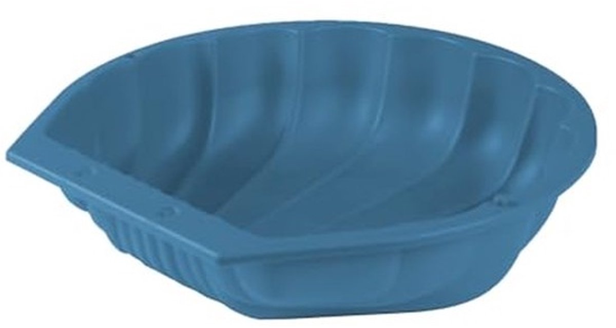 Zandbak Speelgoed - Buitenspeelgoed Kinderen - Zandkastelen Bouwen - Gemaakt met gerecycled materiaal - 35 x 35 cm - Blauw