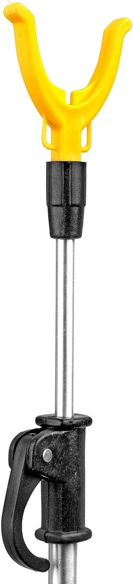 Hengelsteun Telescopic - staaf met klem - 50-90cm