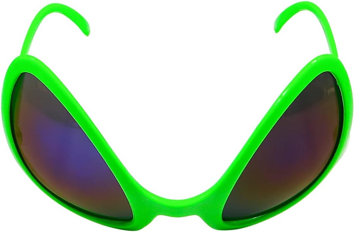 3-delige Skurrile Alien-bril, decoratieve bril, rekwisieten, feestbril