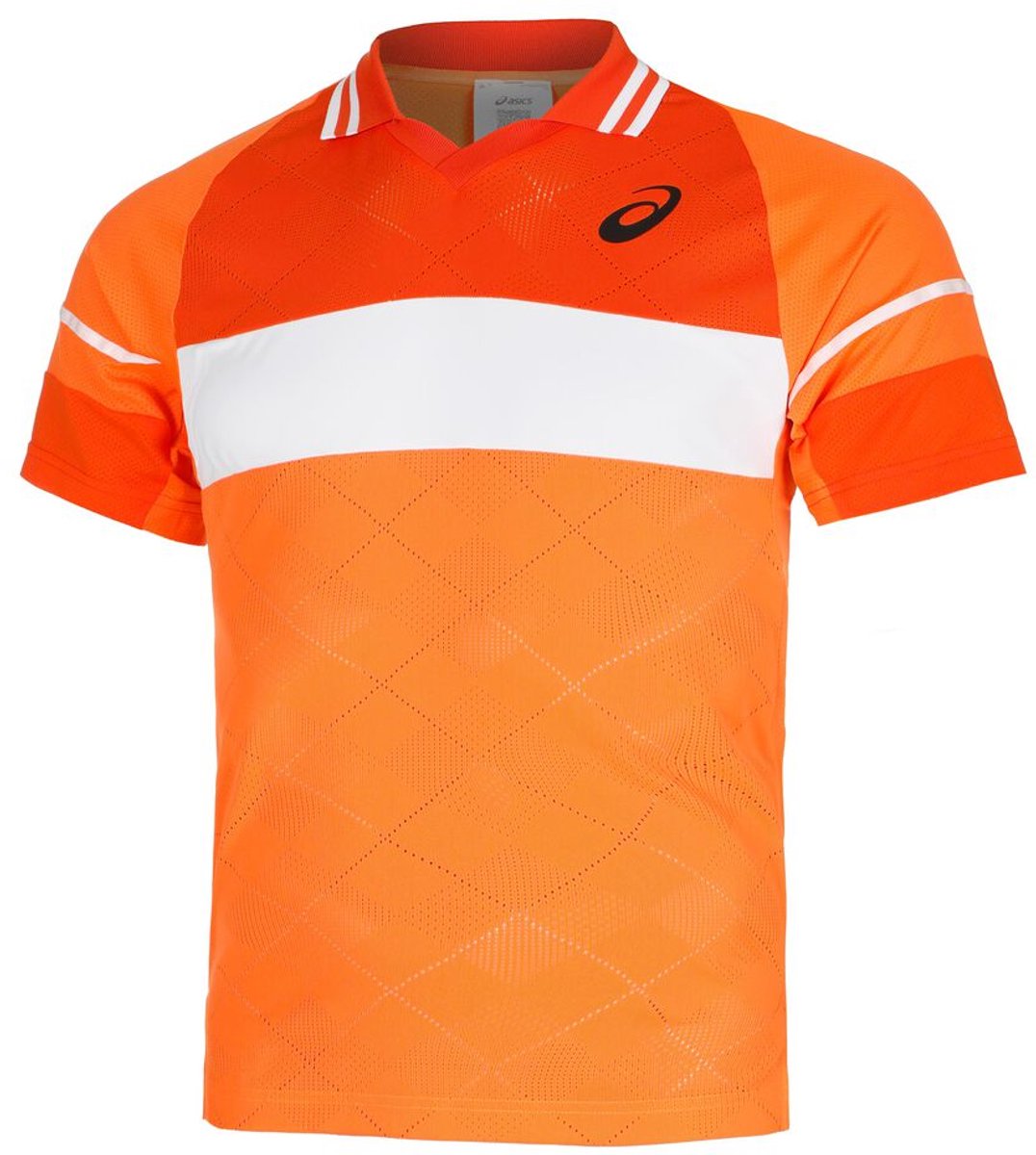 ASICS Men Match Actibreeze Poloshirt Roze