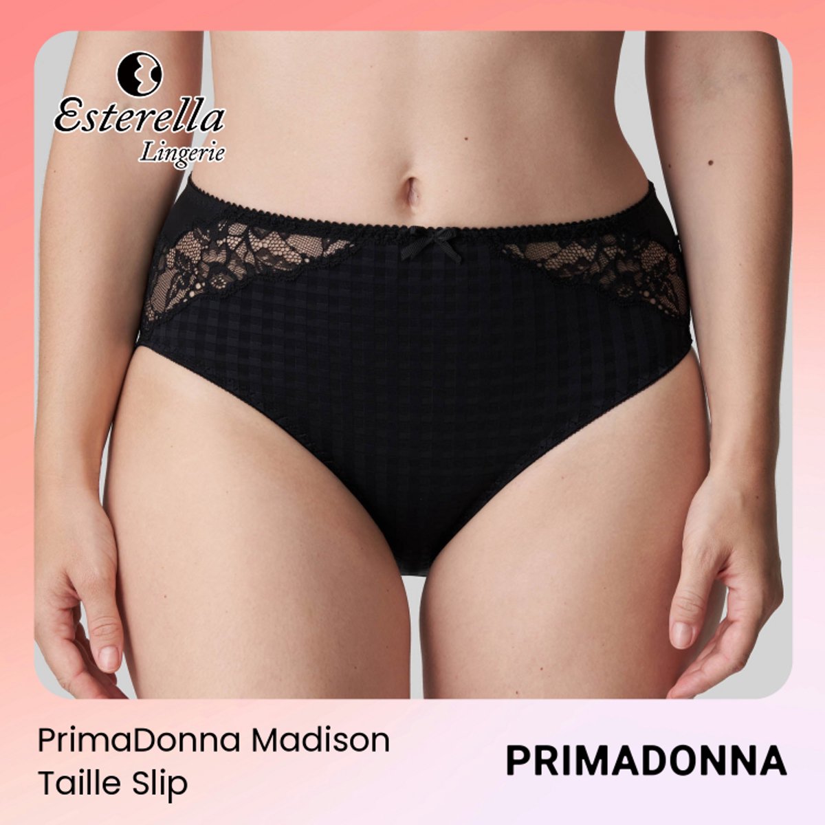 PrimaDonna MadisonTaille Slip 0562126 Zwart - maat 40