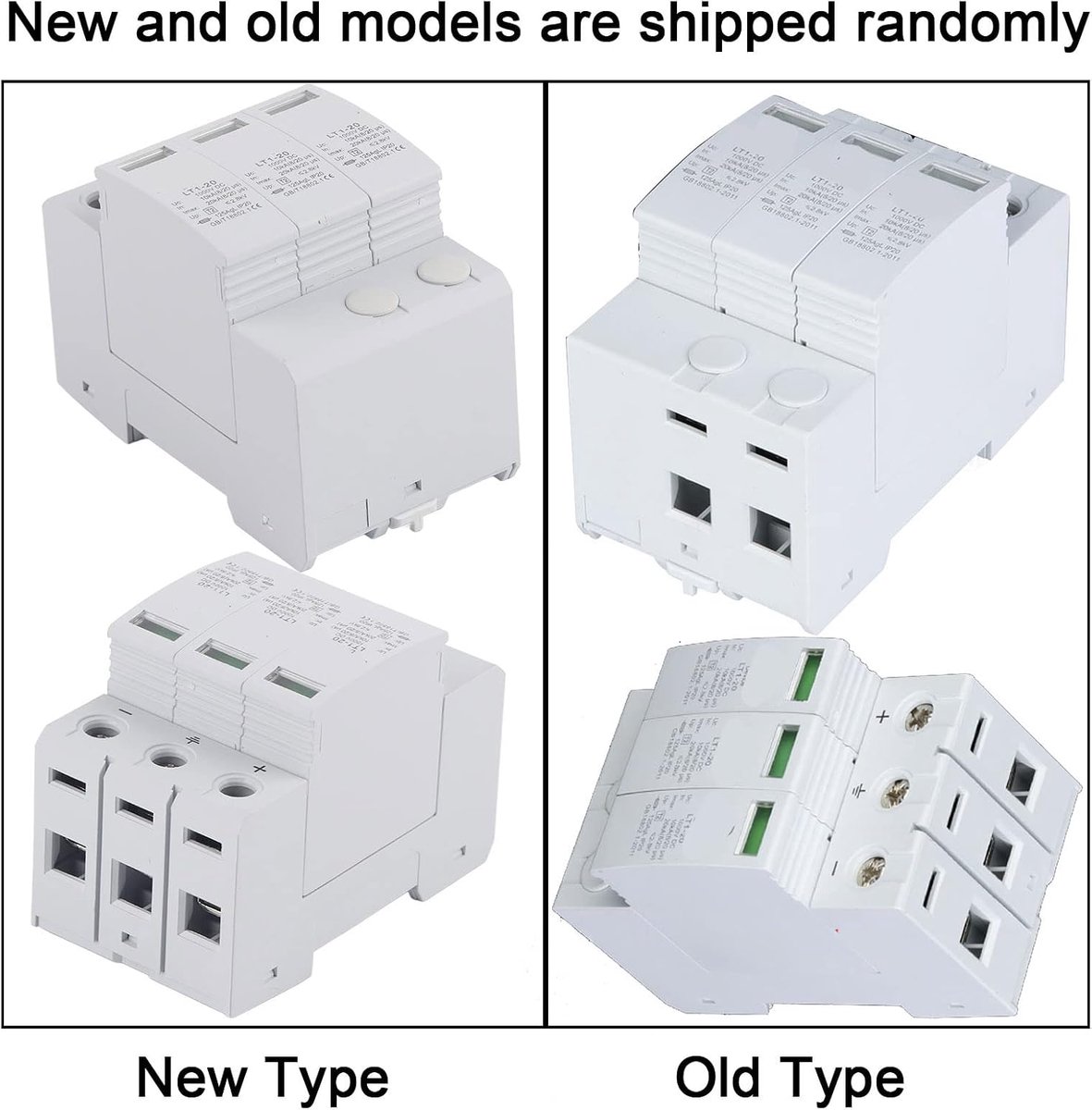 Overspanningsbeveiliging 3P 20kA - Compact - Voor elektrische apparaten - Bescherming tegen stroompieken