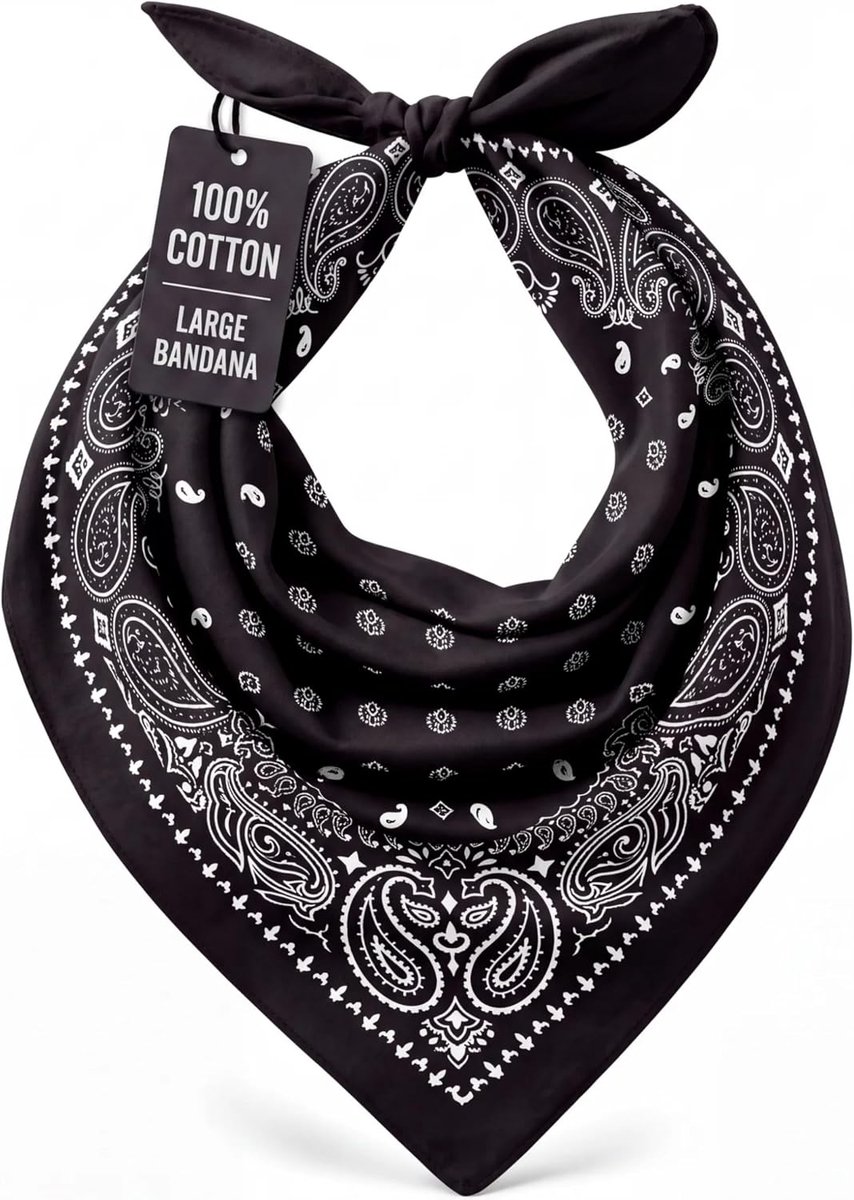 Bandana - Katoenen Paisley Halsdoek voor Dames en Heren