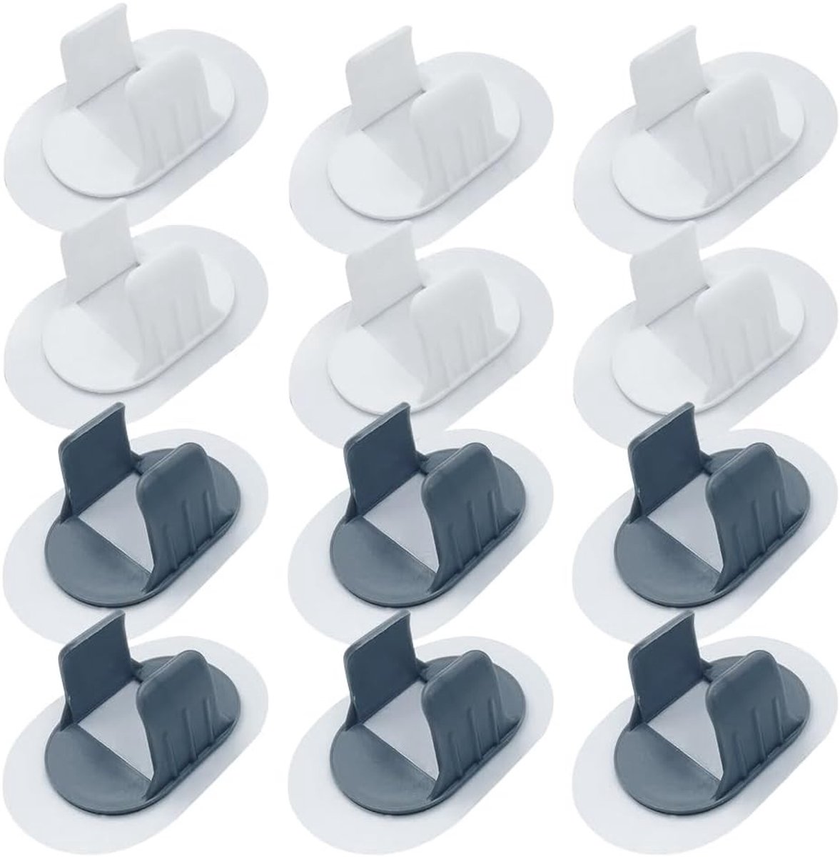 Zelfklevende Slangklemmen 12 Stuks 30-38mm - Voor Slangen, Water en Gas - Ideaal voor Tuin en Wasmachine
