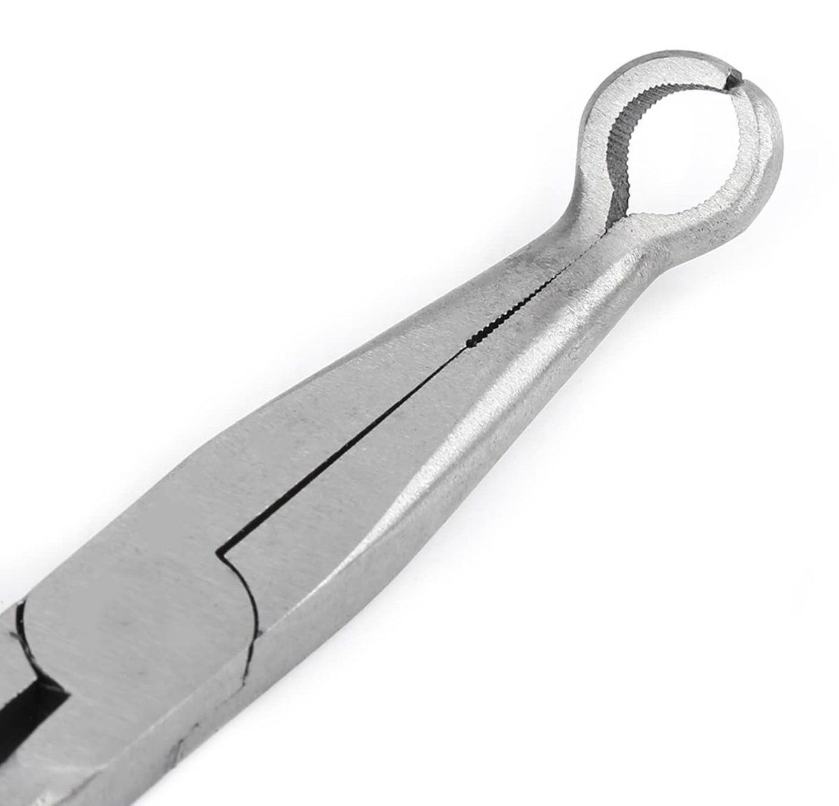 Langwerpige Pliers met Gebogen Neus van 270mm voor Precisiewerk, Auto-onderhoud en Creatieve Klussen met O-vormige Punt