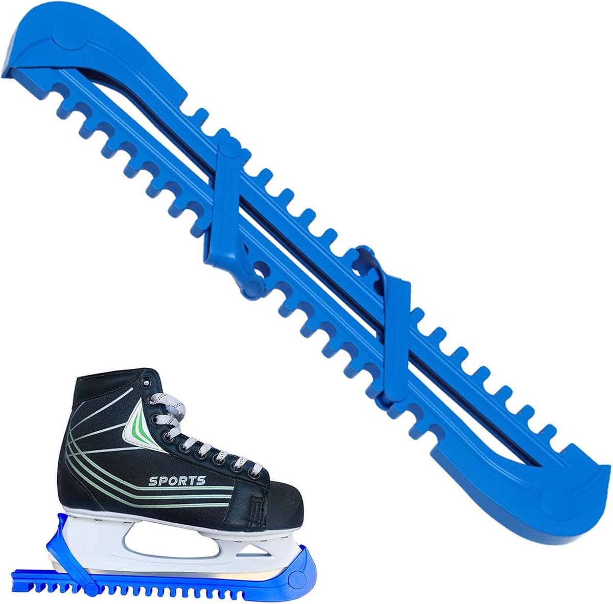Schaatsbeschermers voor kunstschaatsen, verstelbaar, voor hockey of kunstschaatsen