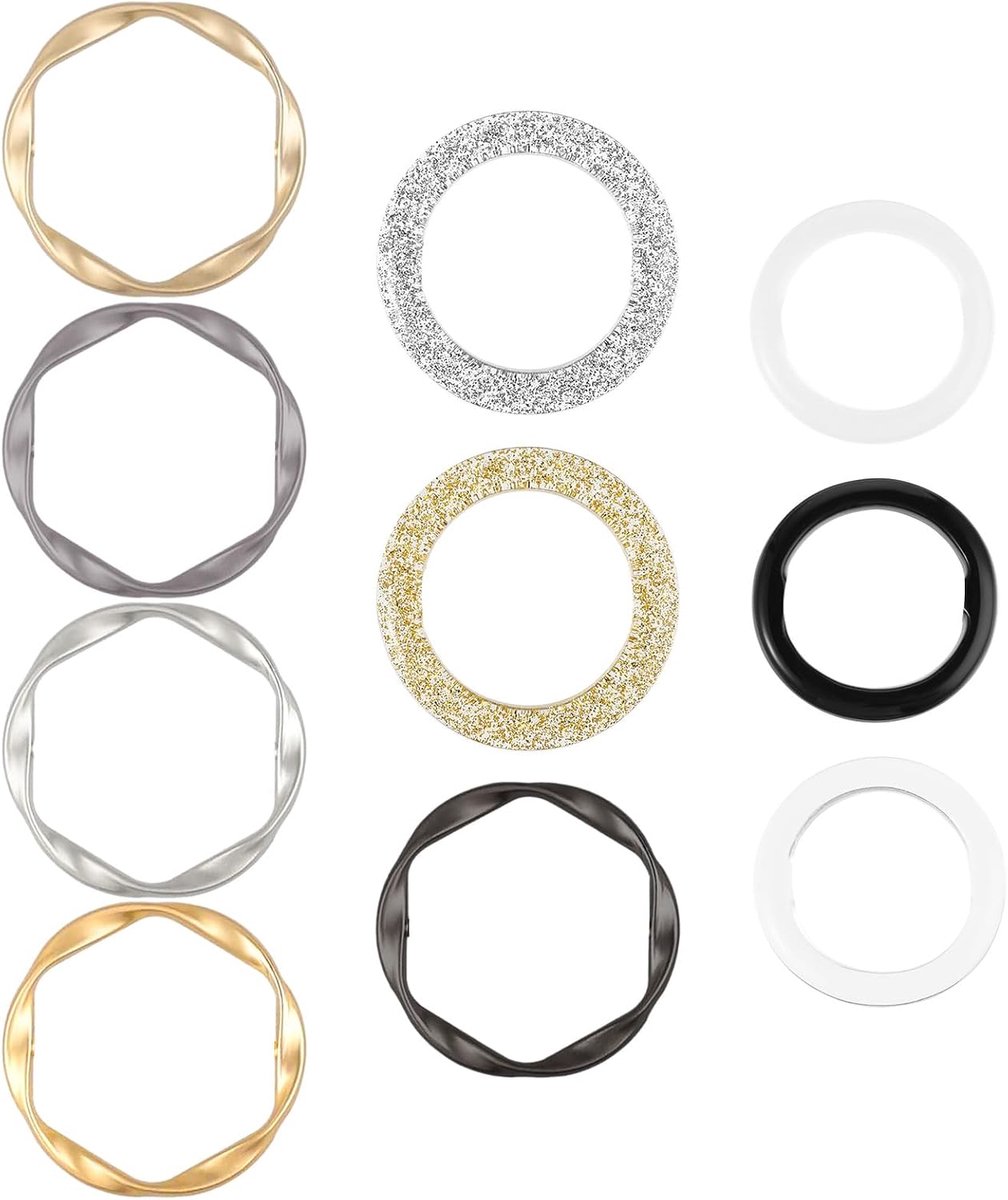 10 stuks sjaal ring clip dames T-shirt clip metalen broches voor kleding