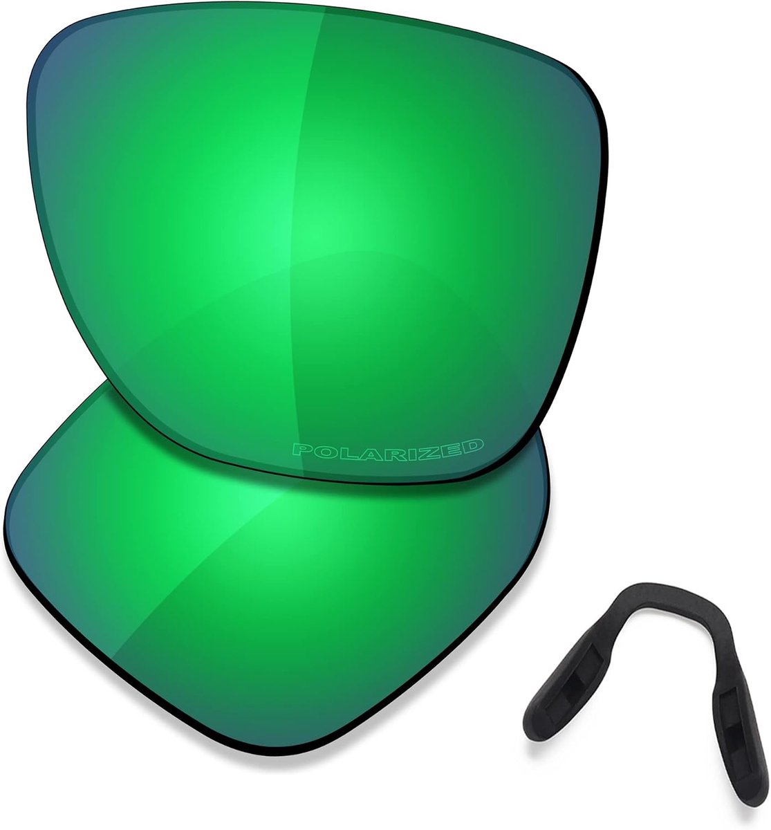 Vervangende lenzen voor Oakley Crossrange XL OO9360 zonnebril High Defense - Jade gepolariseerd