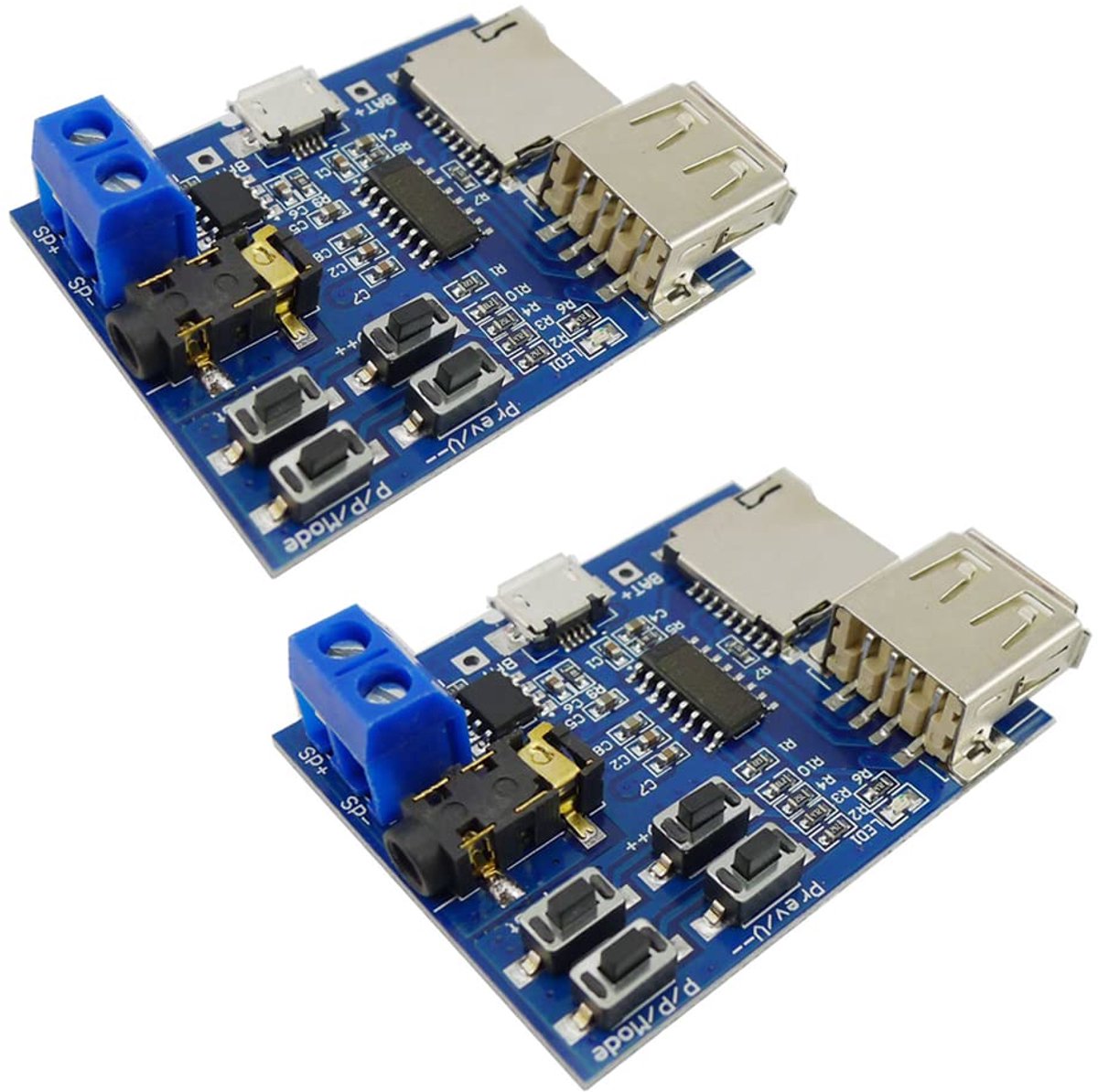 Card U Disk MP3 formaat Decoder Board Amplifier Decoding Audio Player Module