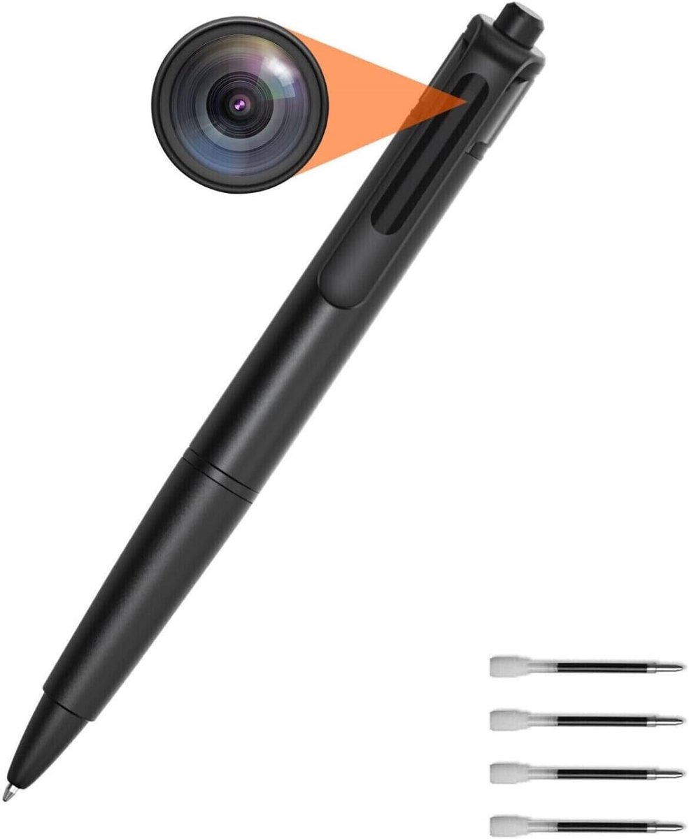 4k mini-camera, video-balpen, bewakingscamera, draagbare kleine pencamera