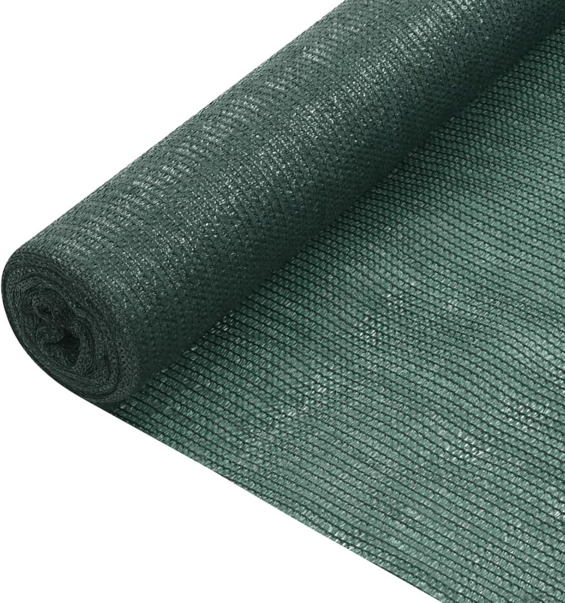 Hekscherm, groen, 1 x 50 m, HDPE 75 g/m², balkon, inkijkbescherming, privacy voor terras, tuin, hek, balkon, zwembad, café