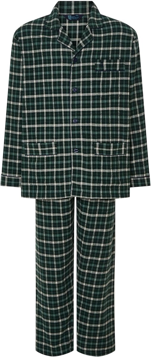 Búho NOCTURNO Pyjama Heren Winter Tweedelige – Katoenen Flanel Of Fluweel Polar Fleece – Met Lange Mouwen, Warm En Behaaglijk, Met Zakken, Comfortabel