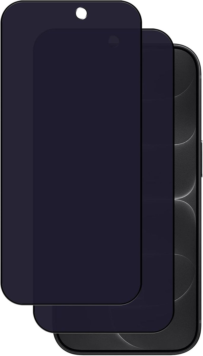 Pantserglas inkijkbescherming voor IP 18 Pro, 2 stuks