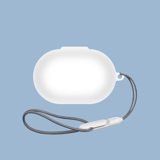 Hoes Cover voor Bose QuietComfort oordopjes, beschermhoes + koord, siliconen cover beschermer accessoires voor Bose QuietComfort, 2 stuks (zwart+wit) — afbeelding 5