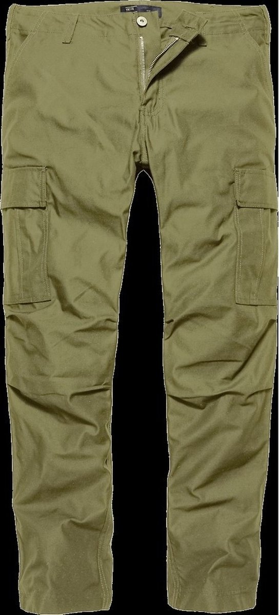 Vintage Industries BDU-cargo-broek Owen Pants Olijf