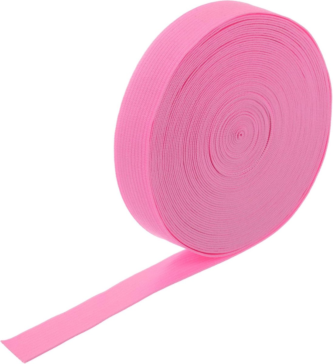 Elastische banden voor naaien, 0,8 inch 10 meter rol met hoge elasticiteit gebreide elastische spoel, elastisch voor naaien tailleband/pruiken/broeken/knutselwerk doe-het-zelf rekbaar lint