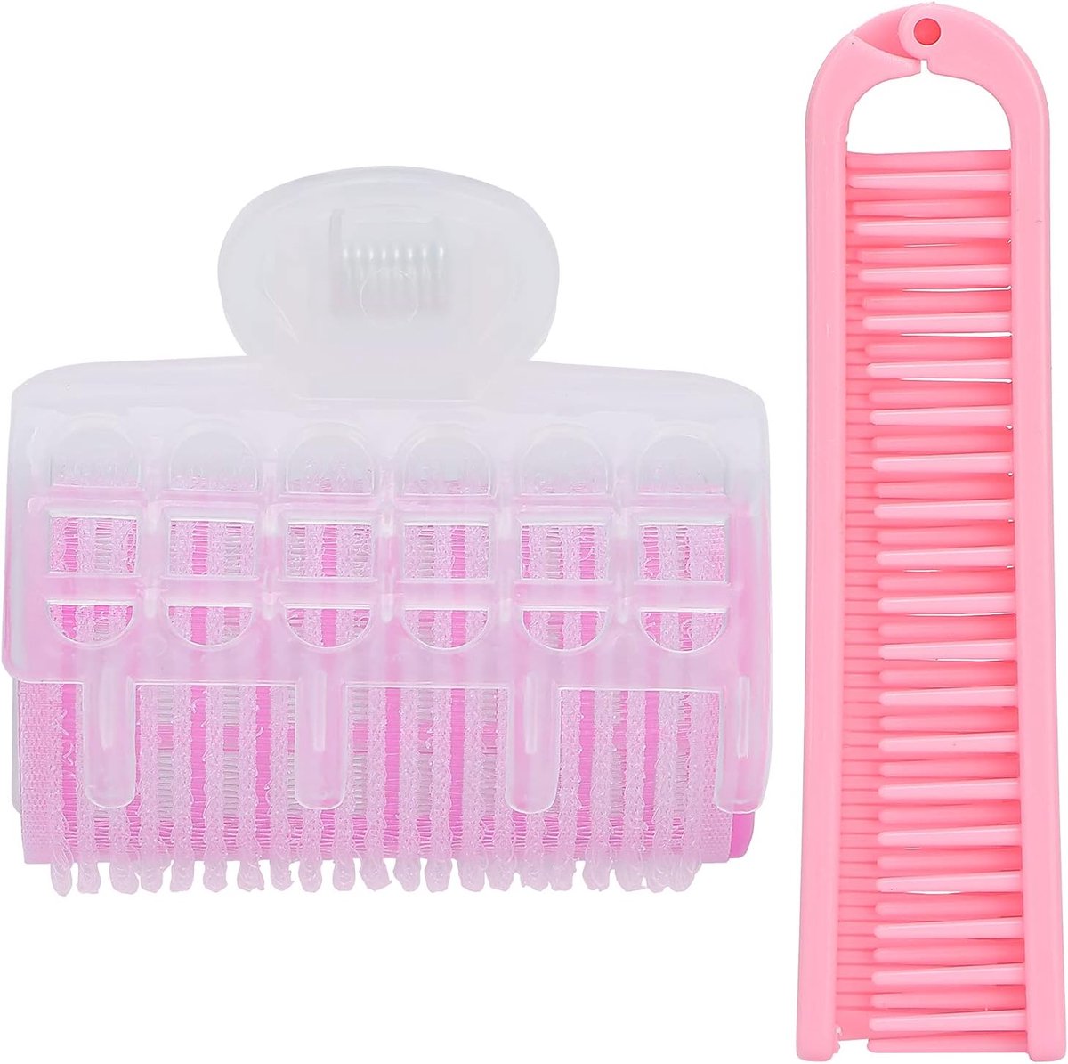 Haarkruller, Praktische Pony Haarroller Effectieve Draagbare Duurzame Veilige Opvouwbare Kam Ontwerp voor DIY Kapsel voor Volume Pony