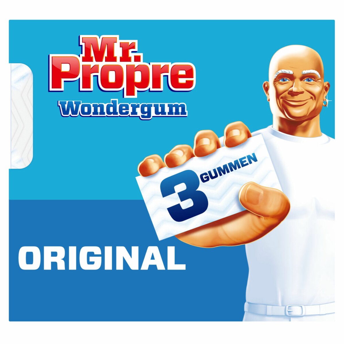 Mr. Propre - Schoonmaakmiddel Wondergum Original - 3 x 3 Stuks - Voordeelverpakking