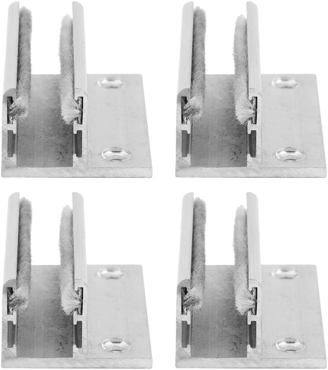 4 STUKS Schuifdeur Hardware Aluminium Deur Vloer Roller Gids Swing Stopper Klepstandsteller voor Automatische Inductie Deur